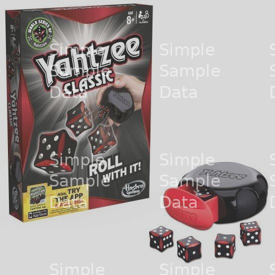 Hasbro Games Yahtzee Classic