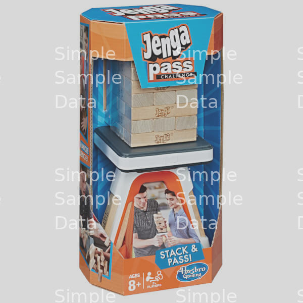 Hasbro Jenga Pass Challenge Game