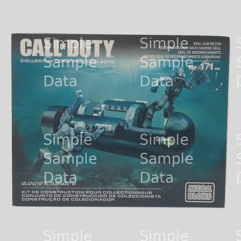 MegaBlocks Call of Duty Seal Sub Recon